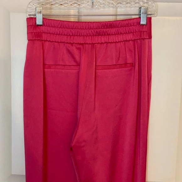 New! Alice + Olivia Jody High Waisted Front Slit Pant Candy Color 33567 - Picture 9 of 16